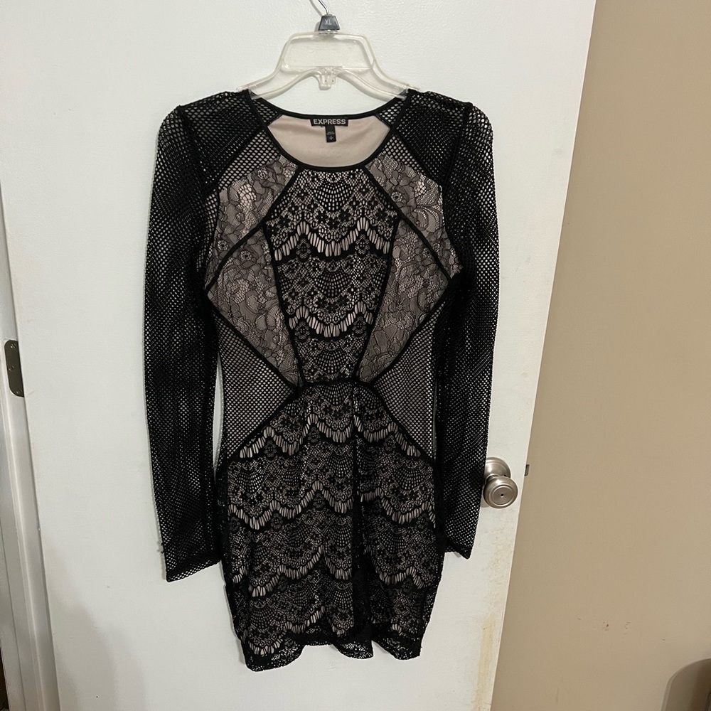 Womens Express long sleeve dress